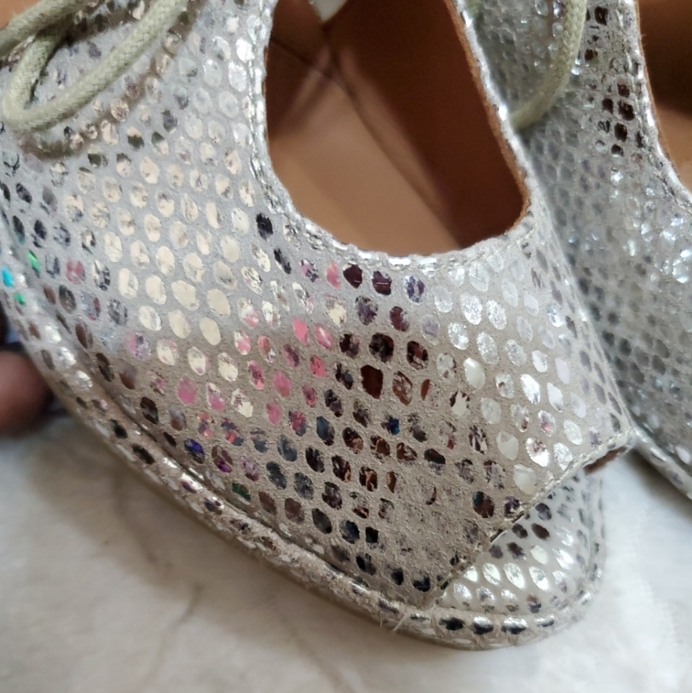 Silver Sandals - image 4